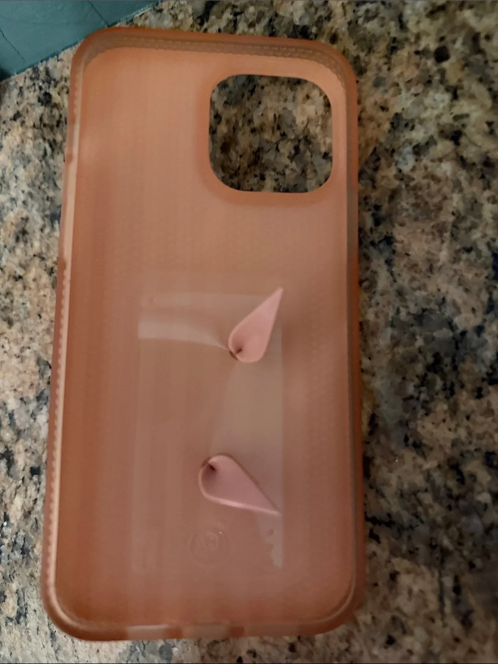 Loopy Case Pink and White Striped Phone Case with Loop Grip iPhone 13 Pro Max